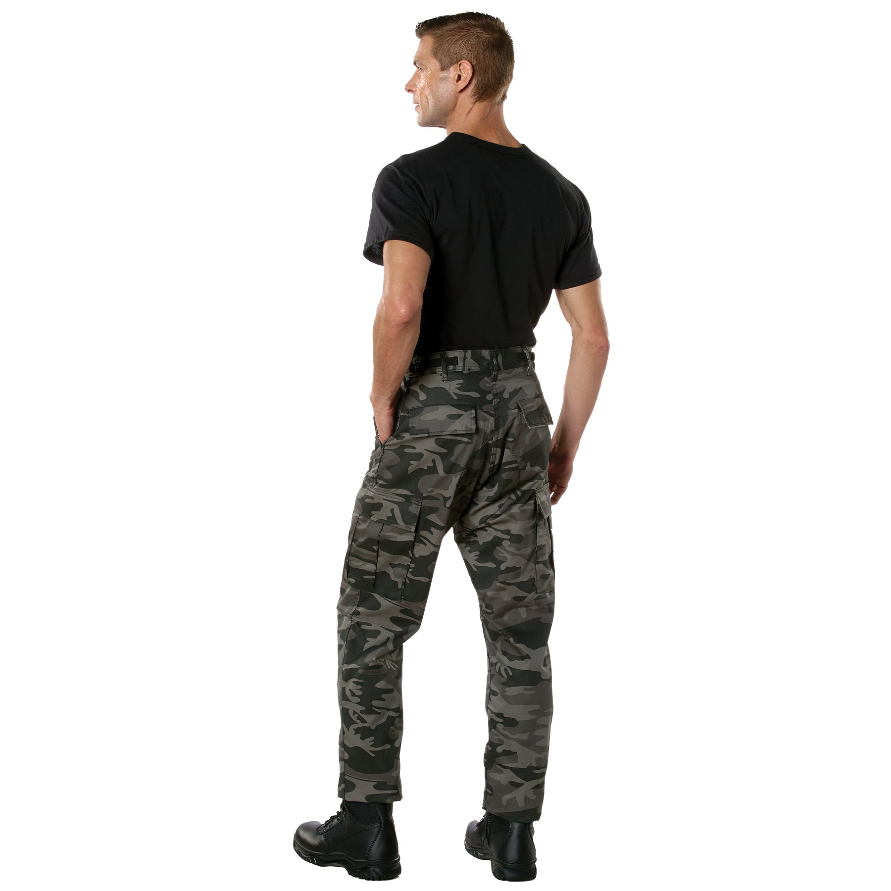 These military BDU cargo pants utilize a button closure and fly. Action Ready: Initially designed for military personnel and tactical professionals, these adaptable and reliable tactical cargo pants are great for backpacking, camping, hiking, hunting, fishing, working, public safety, skateboarding, everyday wear, and more. www.moralepatches.com.au