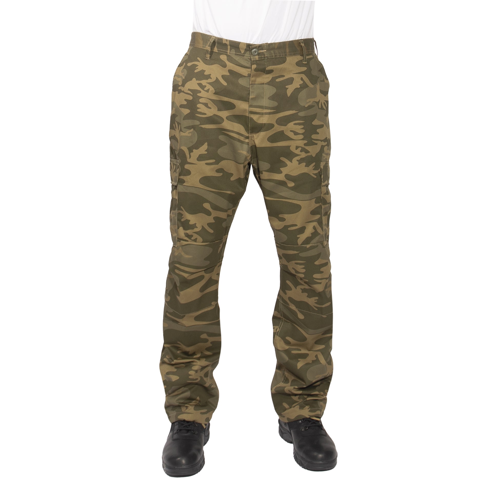 Experience over 4 decades of trusted design with our Color Camo Tactical BDU Pants. Constructed from a robust cotton / polyester fabric blend, these military cargo pants are built for unparalleled performance and comfort.  www.moralepatches.com.au