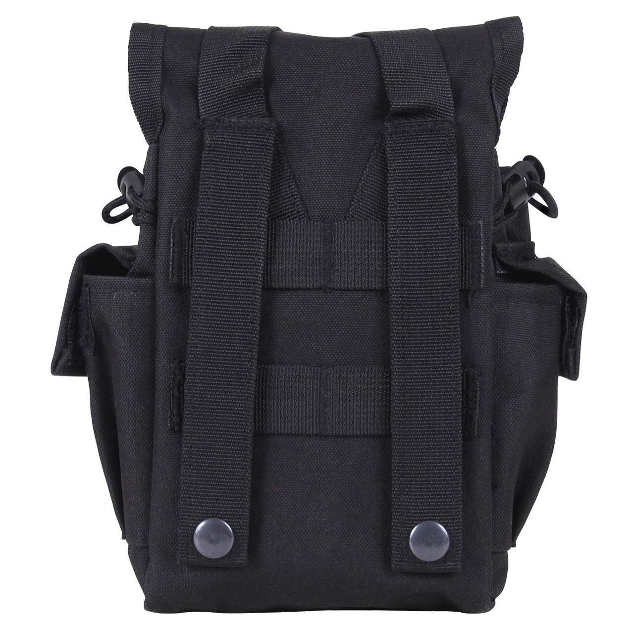 Designed For Storing A 1LT Canteen Canteen Nozzle Fits Perfectly Between The Webbing Of The Y-Strap To Secure Your Canteen While On-The-Go Quick-Release Buckle For Easy-Access Elastic Loop Located On The Y-Strap Secures Excess Webbing www.moralepatches.com.au
