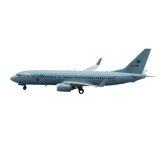 Enhance your military aviation collection with this impressive 1/400 scale B737-8 from Gemini Jets, representing RAAF aircraft A62-002. Engineered with outstanding precision and authentic detail, this premium collectible showcases Australia's modern military transport platform with distinction.  www.moralepatches.com.au