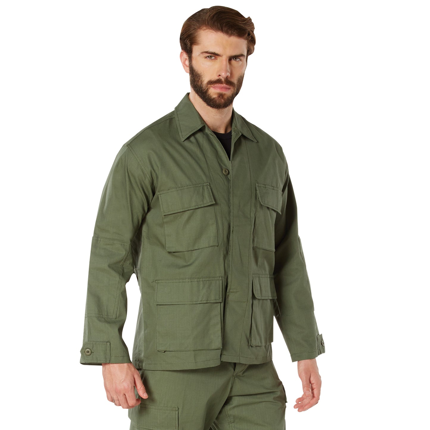 Rothco’s 2 Pocket BDU (Battle Dress Uniform) Shirt is an ideal tactical uniform style shirt for soldiers, law enforcement, public safety, and more. www.moralepatches.com.au