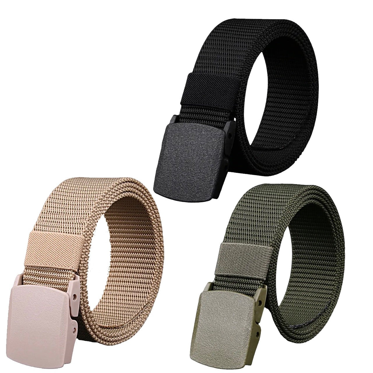  Nothing worse than having to take your belt off at the airport, this belt is the solution as it has no metal in it's design and is very solid and sturdy.  This is also a good belt for out in the field as it sits really tight when done up unlike other non clipped belts that can lengthen when worn over time. www.moralepatches.com.au