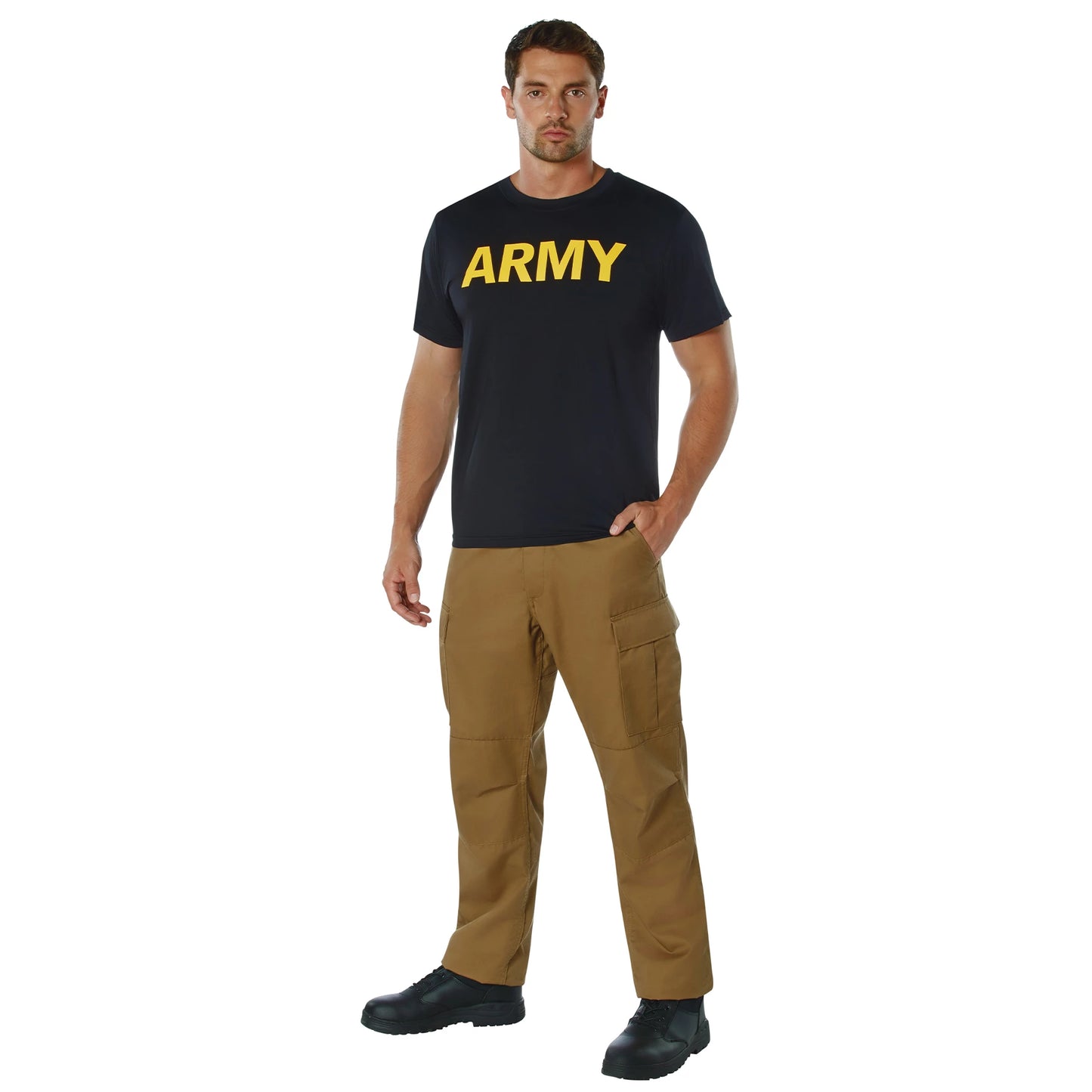 Designed for comfort, performance, and everyday wear, these Army Physical Training PT Shirt is a versatile short sleeve tee built to keep up with active lifestyles. Made from a soft yet durable cotton and polyester blend, this training shirt offers breathable comfort and reliable wear through workouts, runs, gym sessions, and daily activity. www.moralepatches.com.au
