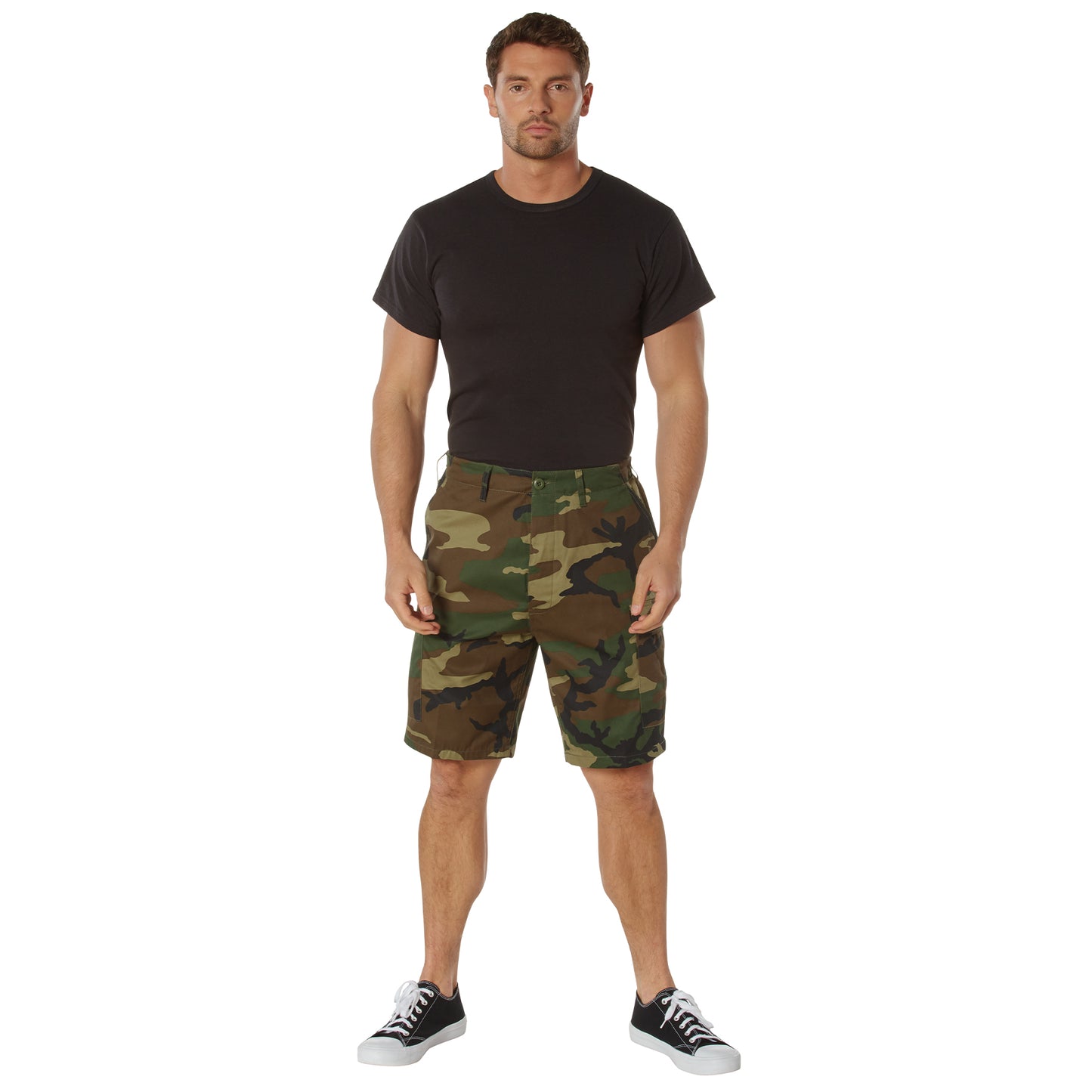 Rothco’s Tactical BDU Shorts are just what you need for the trail, range, and casual style. The cargo shorts provide with 6 pockets for plenty of EDC (Everyday Carry) storage options; two front slash pockets and two rear button down pockets, plus two large side cargo pockets. www.moralepatches.com.au