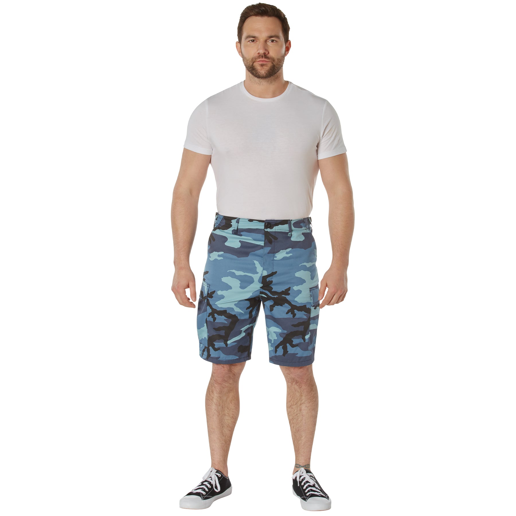 Rothco’s Tactical Camo BDU Shorts are just what you need for the trail, range, and casual style. Constructed from a cotton / polyester fabric blend, our military shorts are built for unparalleled performance, comfort, and convenience while you are on the field. www.moralepatches.com.au