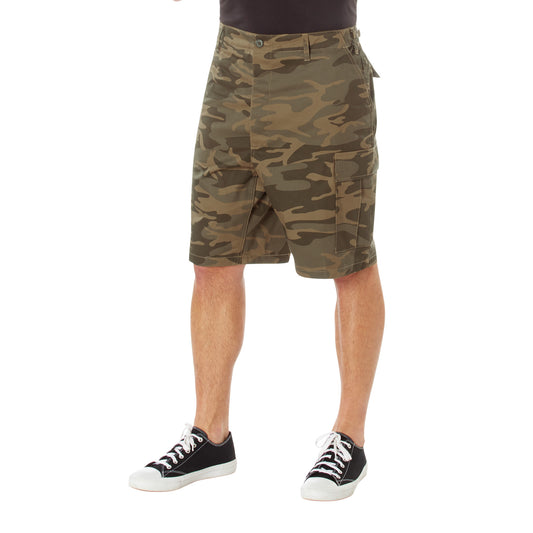 Rothco’s Tactical Camo BDU Shorts are just what you need for the trail, range, and casual style. Constructed from a cotton / polyester fabric blend, our military shorts are built for unparalleled performance, comfort, and convenience while you are on the field. www.moralepatches.com.au