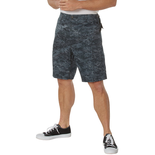 Rothco’s Tactical Camo BDU Shorts are just what you need for the trail, range, and casual style. Constructed from a cotton / polyester fabric blend, our military shorts are built for unparalleled performance, comfort, and convenience while you are on the field.  www.moralepatches.com.au