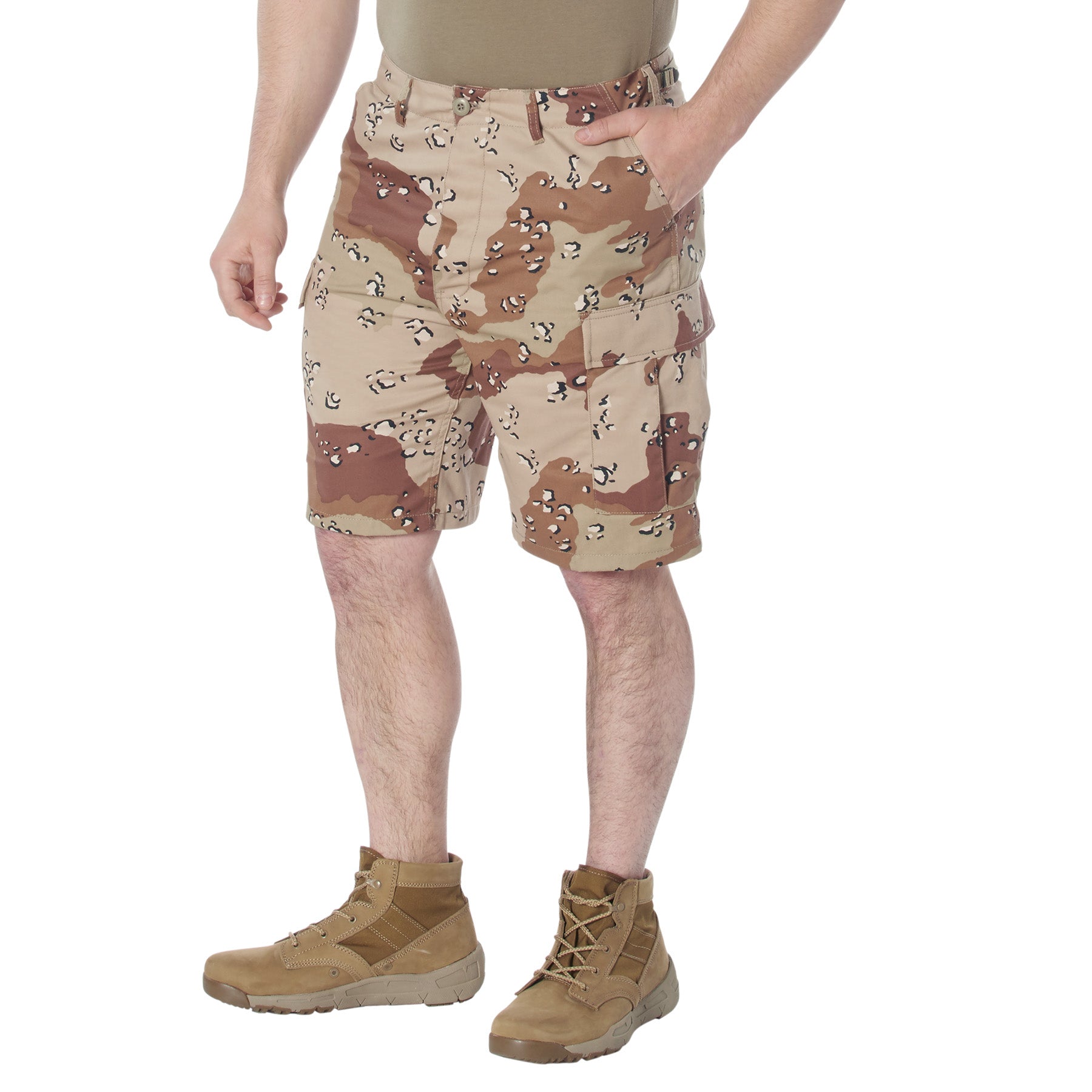 Rothco’s Tactical BDU Shorts are just what you need for the trail, range, and casual style. The cargo shorts provide with 6 pockets for plenty of EDC (Everyday Carry) storage options; two front slash pockets and two rear button down pockets, plus two large side cargo pockets. www.moralepatches.com.au