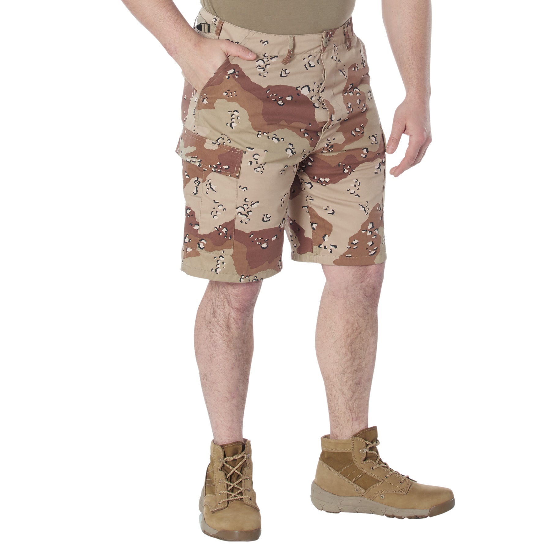 Rothco’s Tactical BDU Shorts are just what you need for the trail, range, and casual style. The cargo shorts provide with 6 pockets for plenty of EDC (Everyday Carry) storage options; two front slash pockets and two rear button down pockets, plus two large side cargo pockets. www.moralepatches.com.au