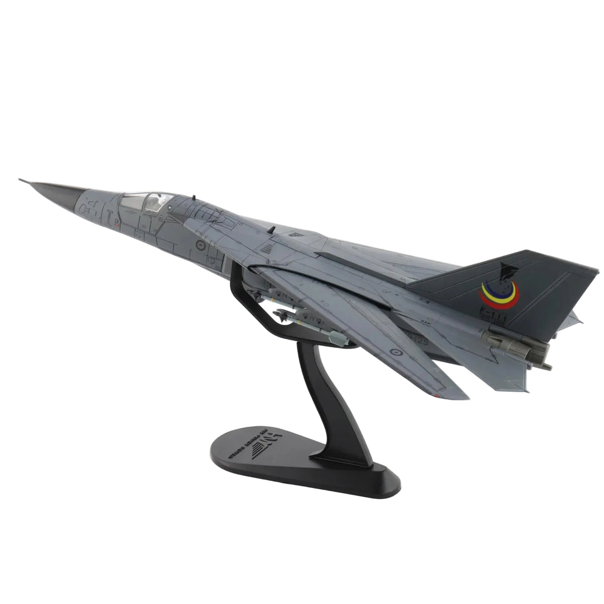 Celebrate the remarkable legacy of Australia's legendary "Pig" with this beautifully detailed Hobby Master 1/72 F-111C Aardvark "Farewell Scheme". Finished as A8-129 of No.1 Squadron, Royal Australian Air Force, this special edition commemorates the retirement of the F-111 fleet in December 2010, marking the end of nearly four decades of distinguished RAAF service. www.moralepatches.com.au