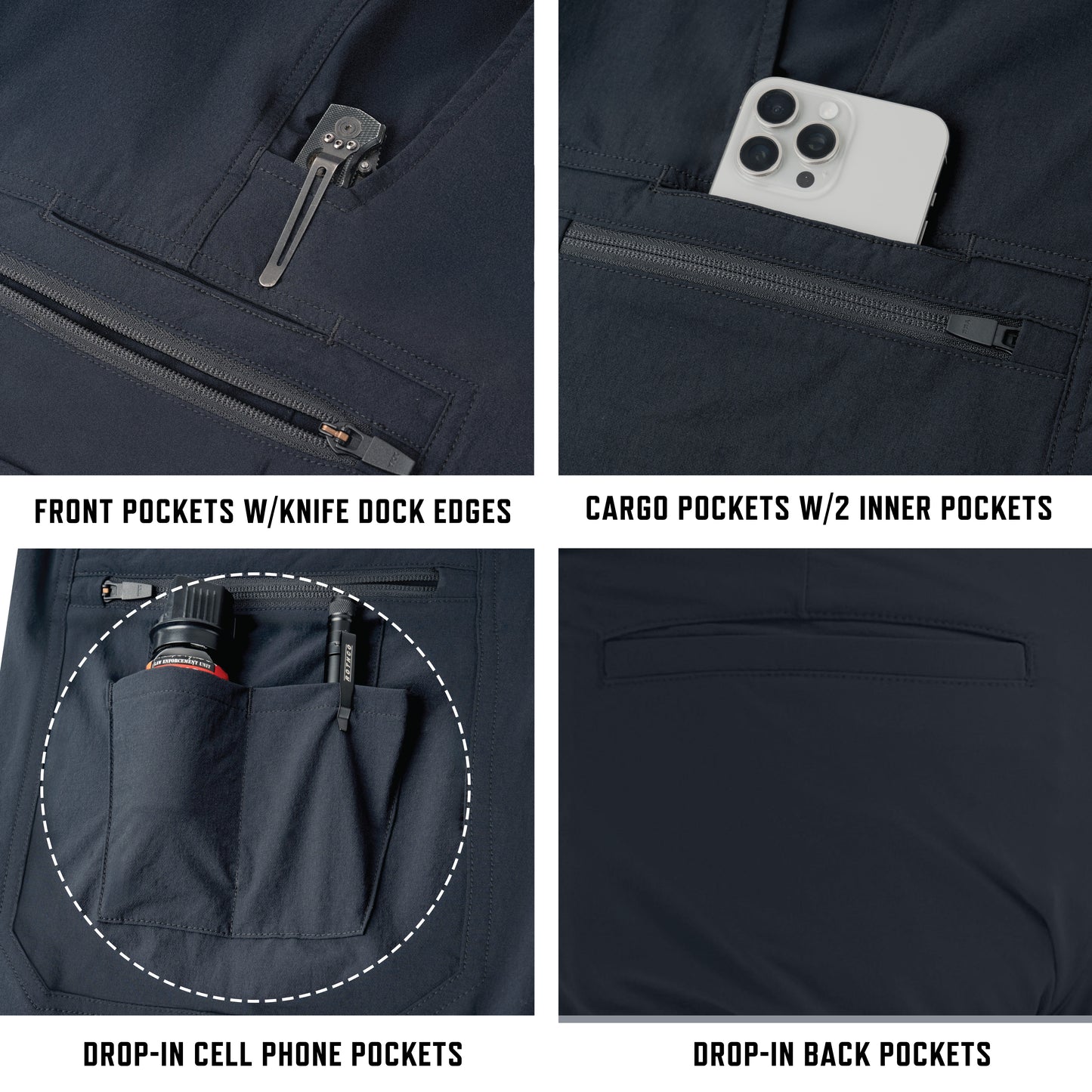 Rothco’s Edge Pants feature a modern, sleek, and evolved design that is built for action and made for flexibility. The Edge Pants are crafted with utility-focused features that include a DWR coated four-way stretch fabric, a “knee to knee” running crotch gusset for unrestricted mobility, and a low-profile strategic design that is perfect for on and off-duty. www.moralepatches.com.au
