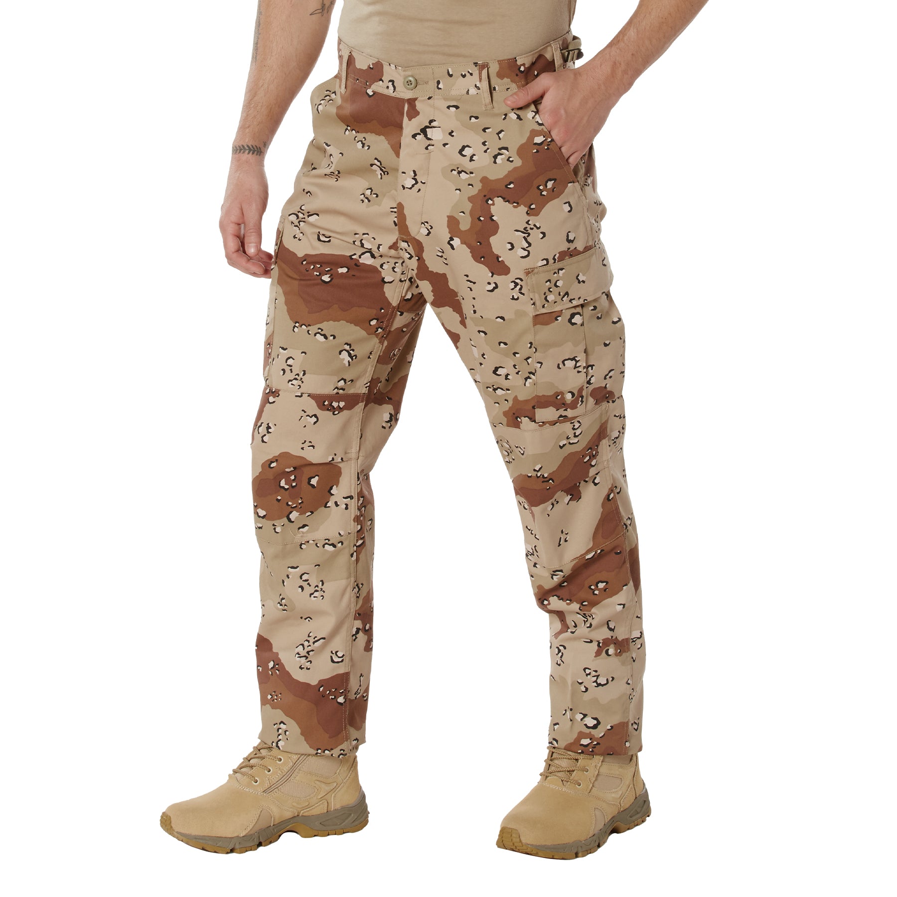 Experience over 4 decades of trusted design with our Color Camo Tactical BDU Pants. Constructed from a robust cotton / polyester fabric blend, these military cargo pants are built for unparalleled performance and comfort.  www.moralepatches.com.au