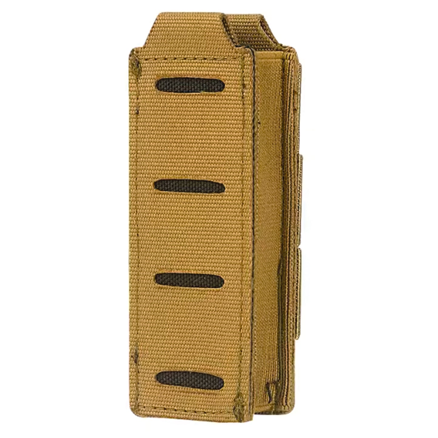 The 9mm Pistol Single Magazine Pouch is a durable yet ultra lightweight option to carry a one single pistol magazine. Requiring on single PALS column wide, it easily attaches via MOLLE all belts and vests. www.moralepatches.com.au