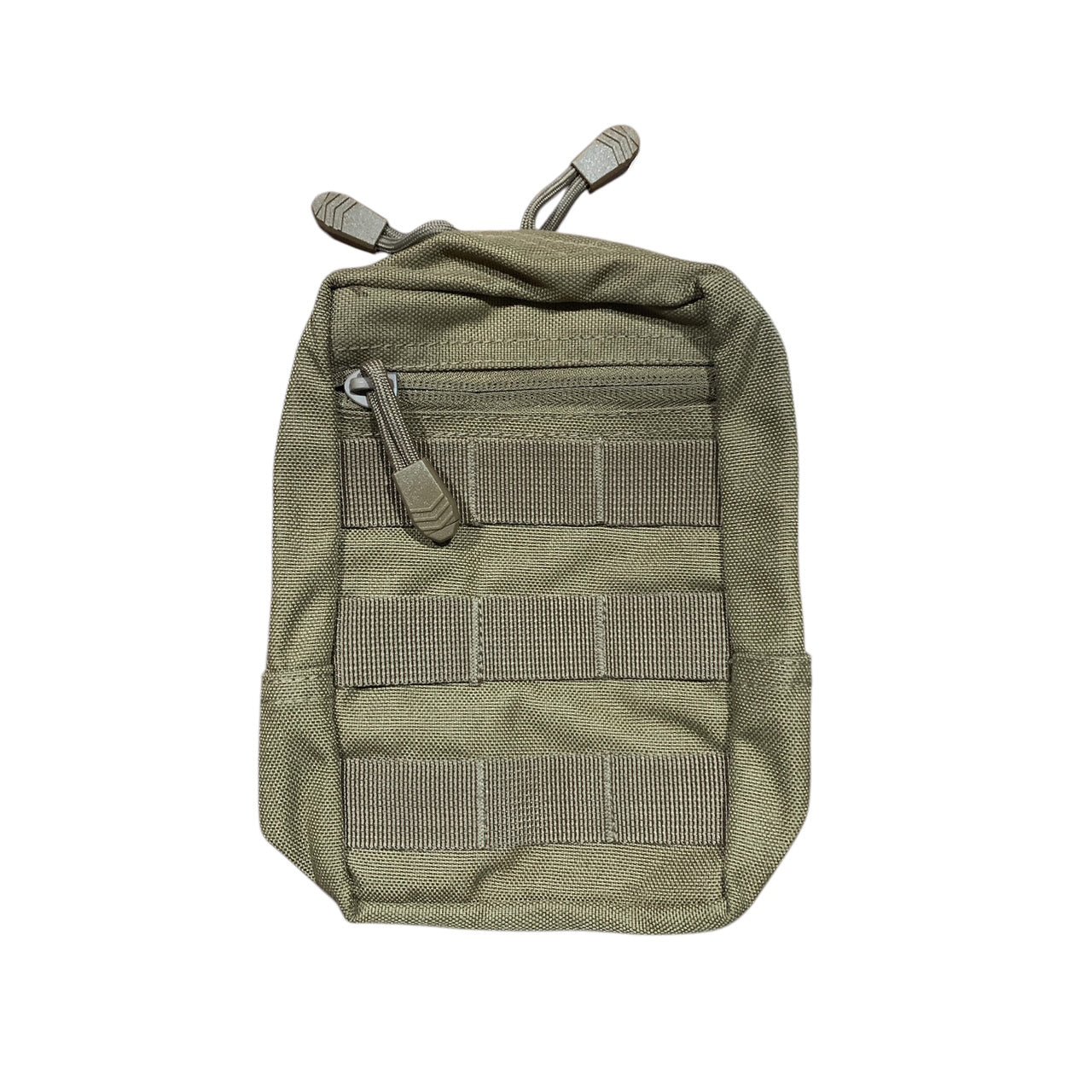 Features a wide mouth top zip opening for ease of access, with an additional front side zippered section for the storage and organisation of additional items.


The pouch also includes a drainage grommet at bottom and three rows of PALS across the front allow the attachment of other pouches. www.moralepatches.com.au
