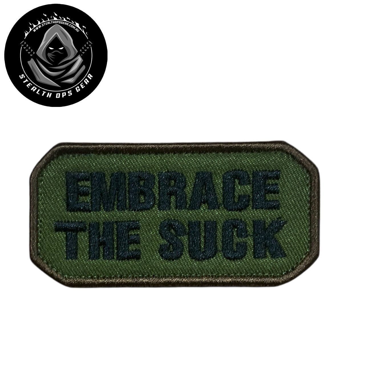 Take your fashion to the next level with this unique and bold embroidered patch! Add a touch of personality to any outfit, from jackets and shirts to pants, jeans, and hats. Measuring at 8x4cm, it's the perfect size for making a statement. www.moralepatches.com.au