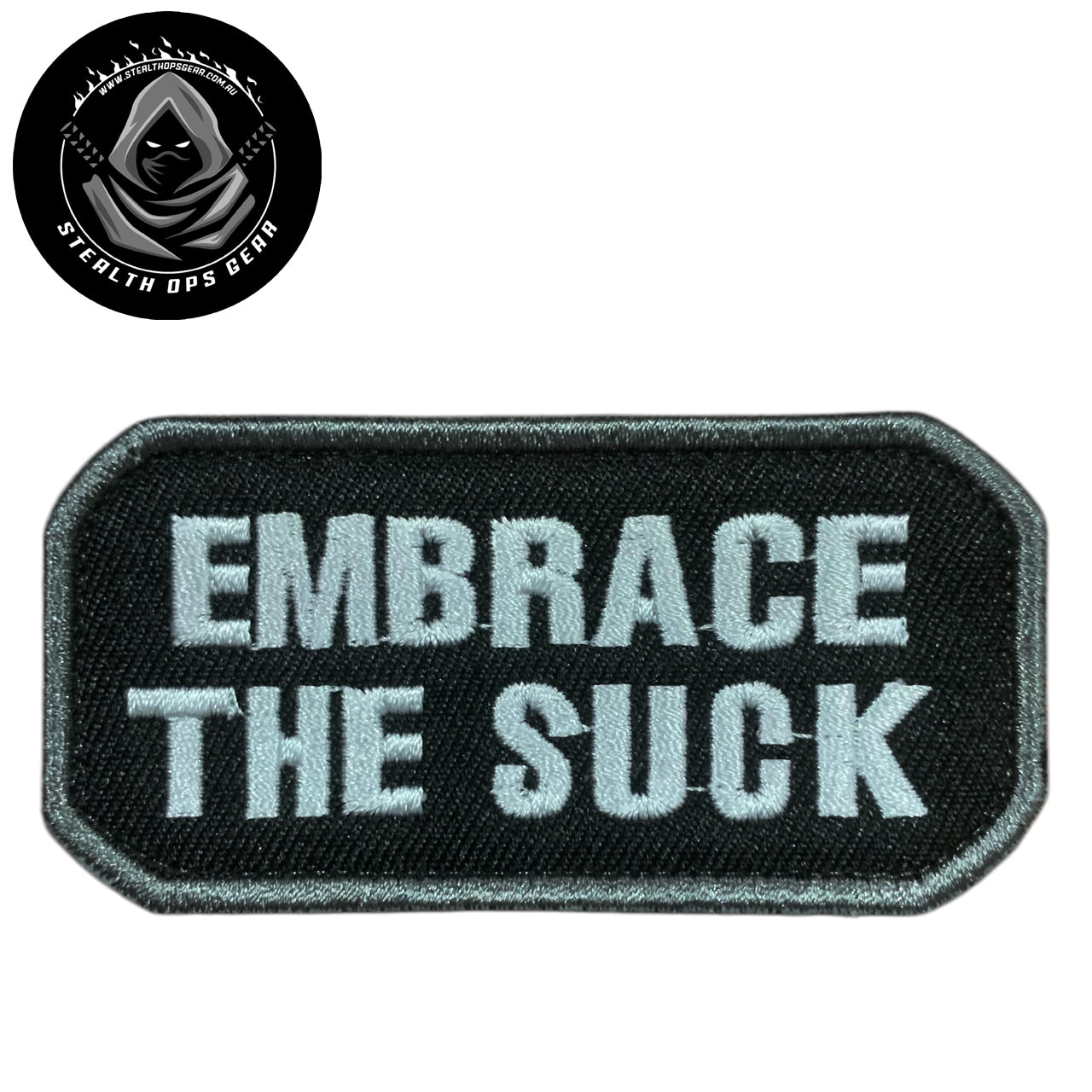 Take your fashion to the next level with this unique and bold embroidered patch! Add a touch of personality to any outfit, from jackets and shirts to pants, jeans, and hats. Measuring at 8x4cm, it's the perfect size for making a statement. www.moralepatches.com.au