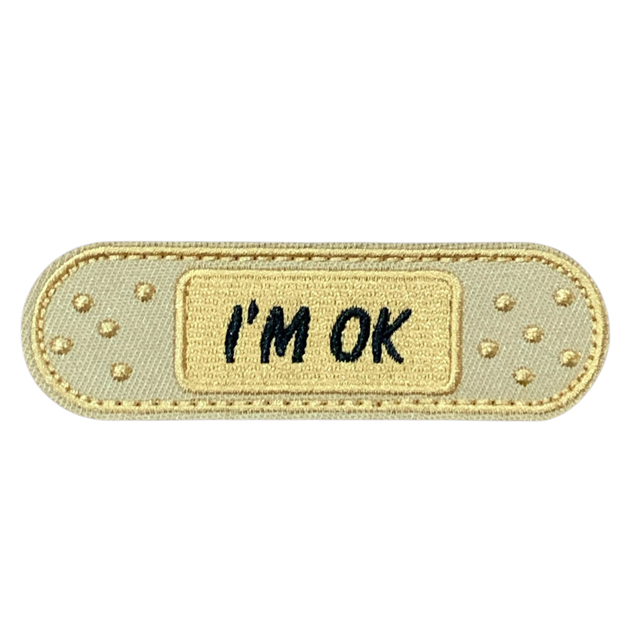 Take your fashion to the next level with this unique and bold embroidered patch! Add a touch of personality to any outfit, from jackets and shirts to pants, jeans, and hats. Measuring at 9x3cm, it's the perfect size for making a statement. www.moralepatches.com.au