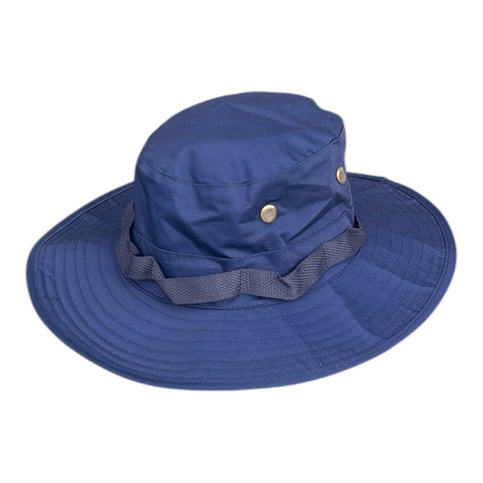 Master any terrain with the AAFC Boonie Hat Navy Blue—engineered for those who demand serious performance. Built from 100% breathable cotton canvas with a reinforced double-layer brim, this hat delivers uncompromising durability whether you're on field exercises, camping, hiking, or tackling everyday outdoor challenges. www.moralepatches.com.au