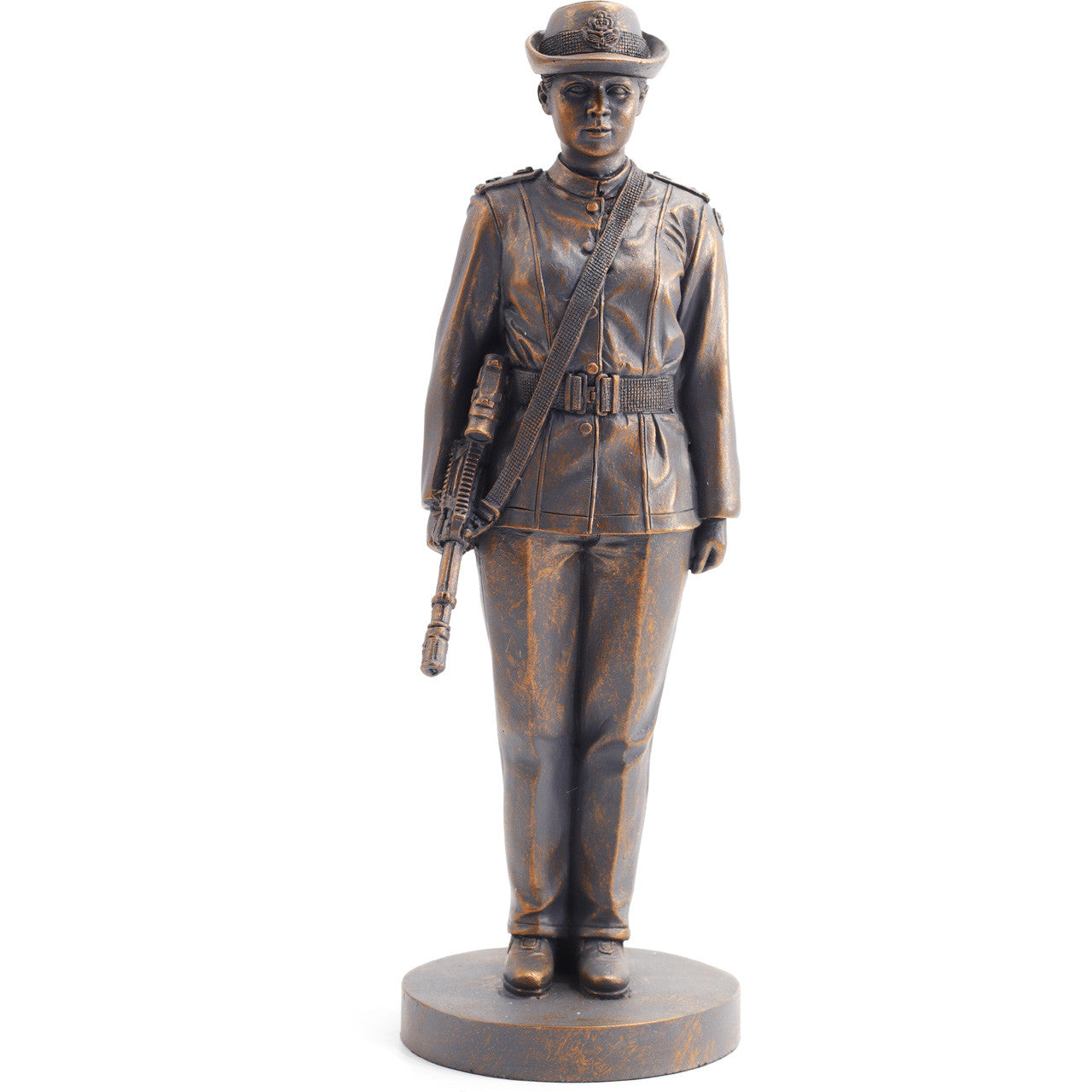 Miniature ADFA Female Air Force Officer is the perfect present for graduates, serving members or veterans. A reflection of service for all Air Force Officers. Whether starting, changing or ending a career in the Royal Australian Air Force this cold cast bronze figurine is the ideal gift, award or collectable. www.moralepatches.com.au
