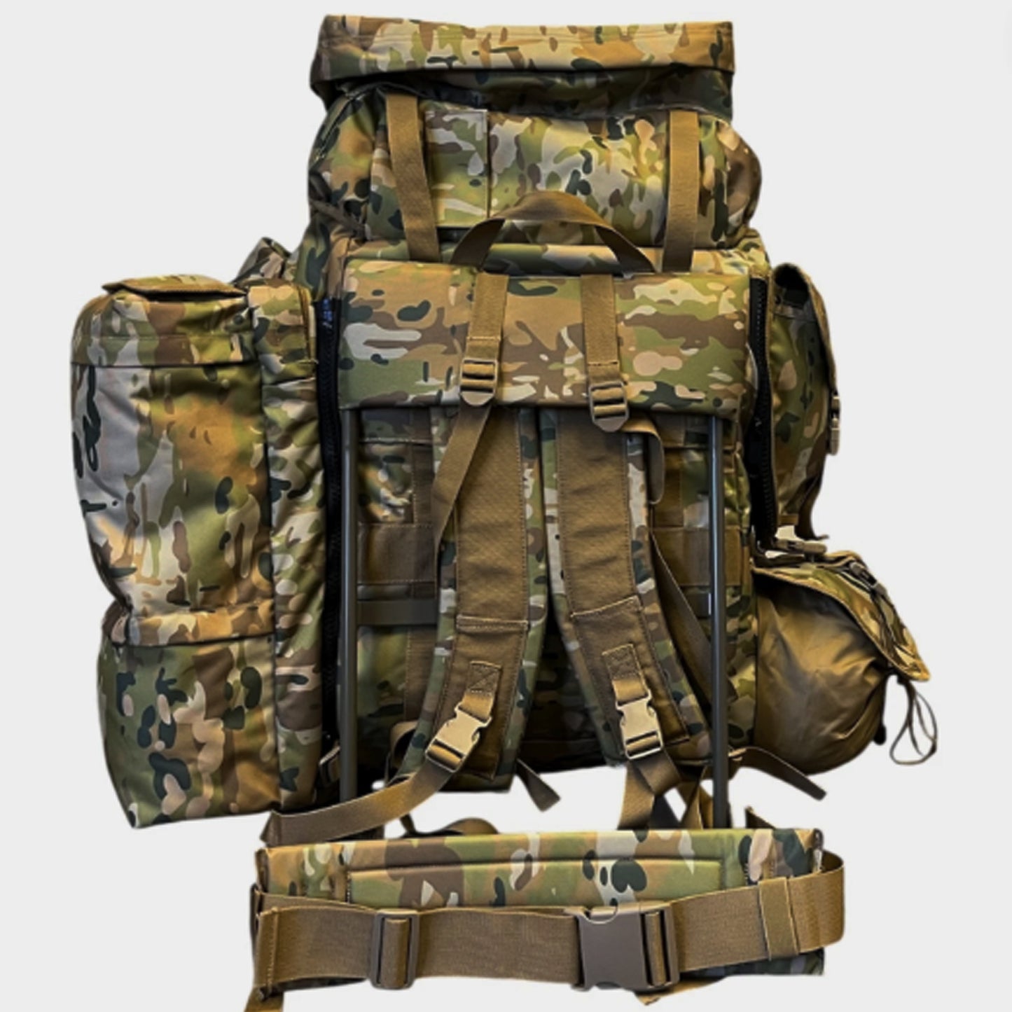 The AMCU Tactical Field Alice Pack XL delivers serious carrying capacity with thoughtful design details that matter in the field. Engineered from rugged 900D fabric with reinforced webbing and nylon buckles, this pack handles demanding conditions without compromise. www.moralepatches.com.au