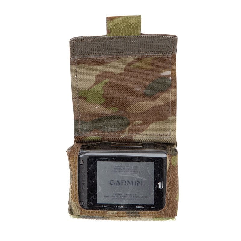 To keep the device secure and comfortably attached to the wrist, providing ease of access to all buttons. Whilst keeping it concealed and hidden from reflective sunlight with the full cover. www.moralepatches.com.au