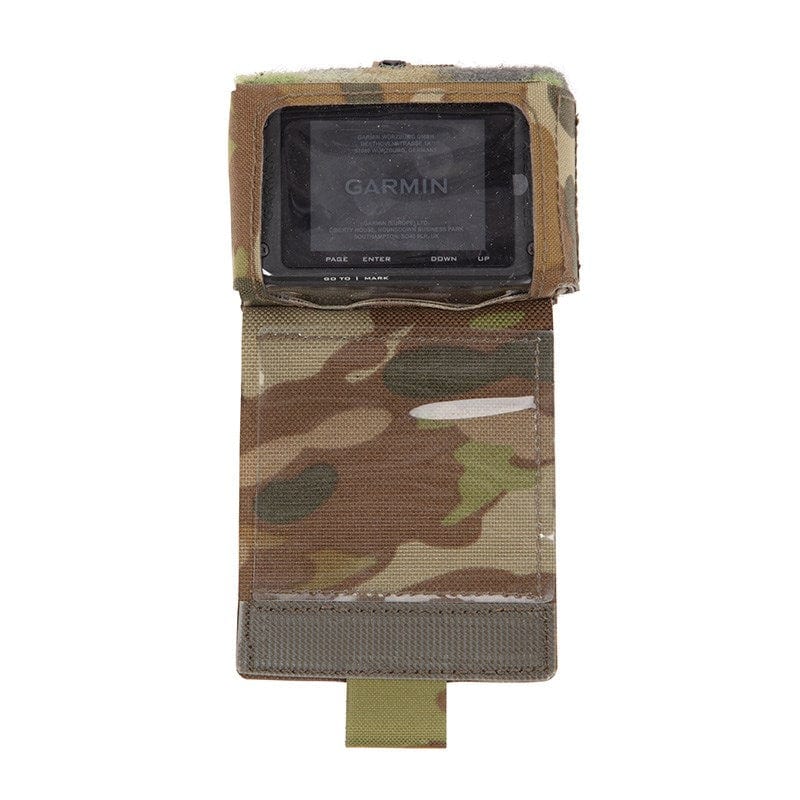 To keep the device secure and comfortably attached to the wrist, providing ease of access to all buttons. Whilst keeping it concealed and hidden from reflective sunlight with the full cover. www.moralepatches.com.au