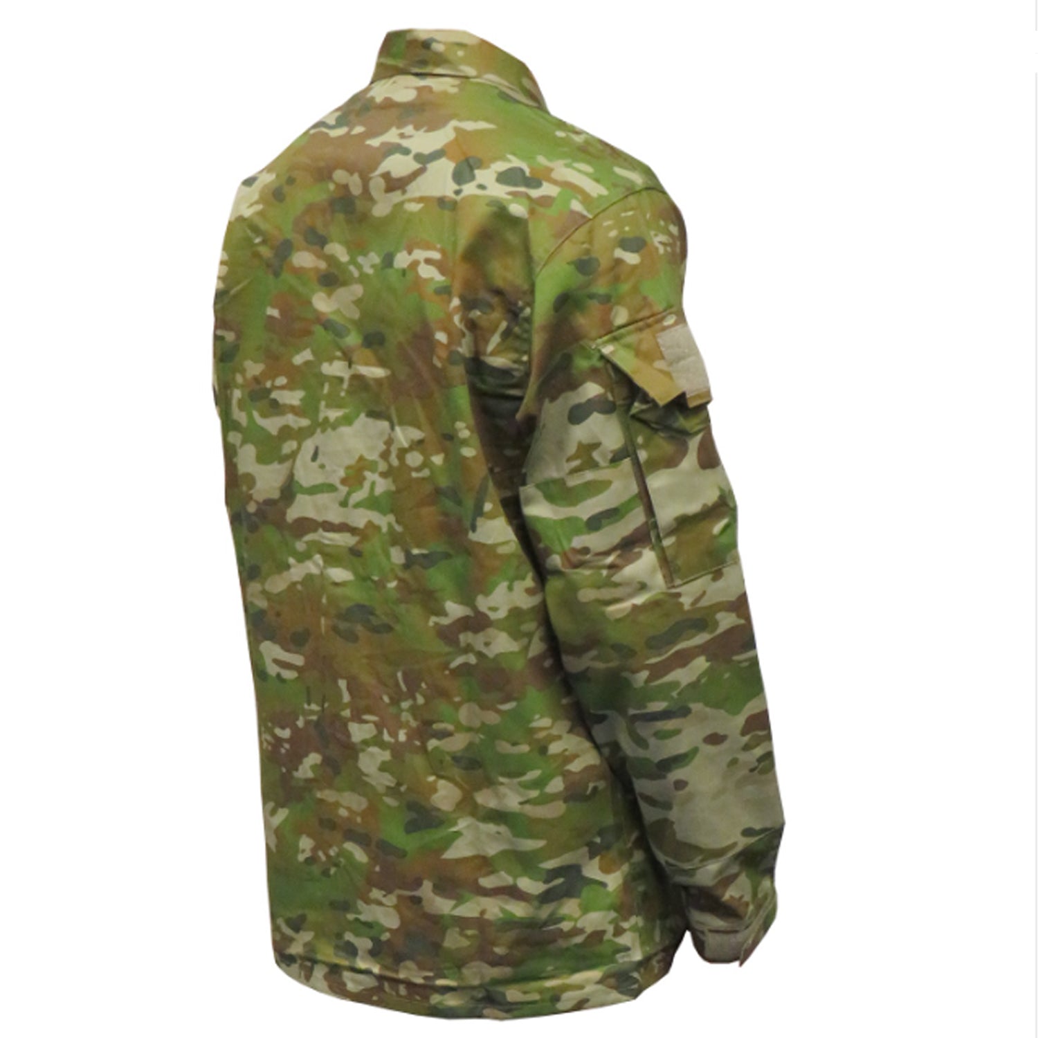 Built for demanding conditions, this TAS Long Sleeve Military Cadet shirt combines authentic Australian Army camouflage with practical performance features. The robust 70% cotton and 30% polyester blend delivers superior breathability without sacrificing durability, while the substantial 270GSM fabric stands up to rigorous wear. www.moralepatches.com.au