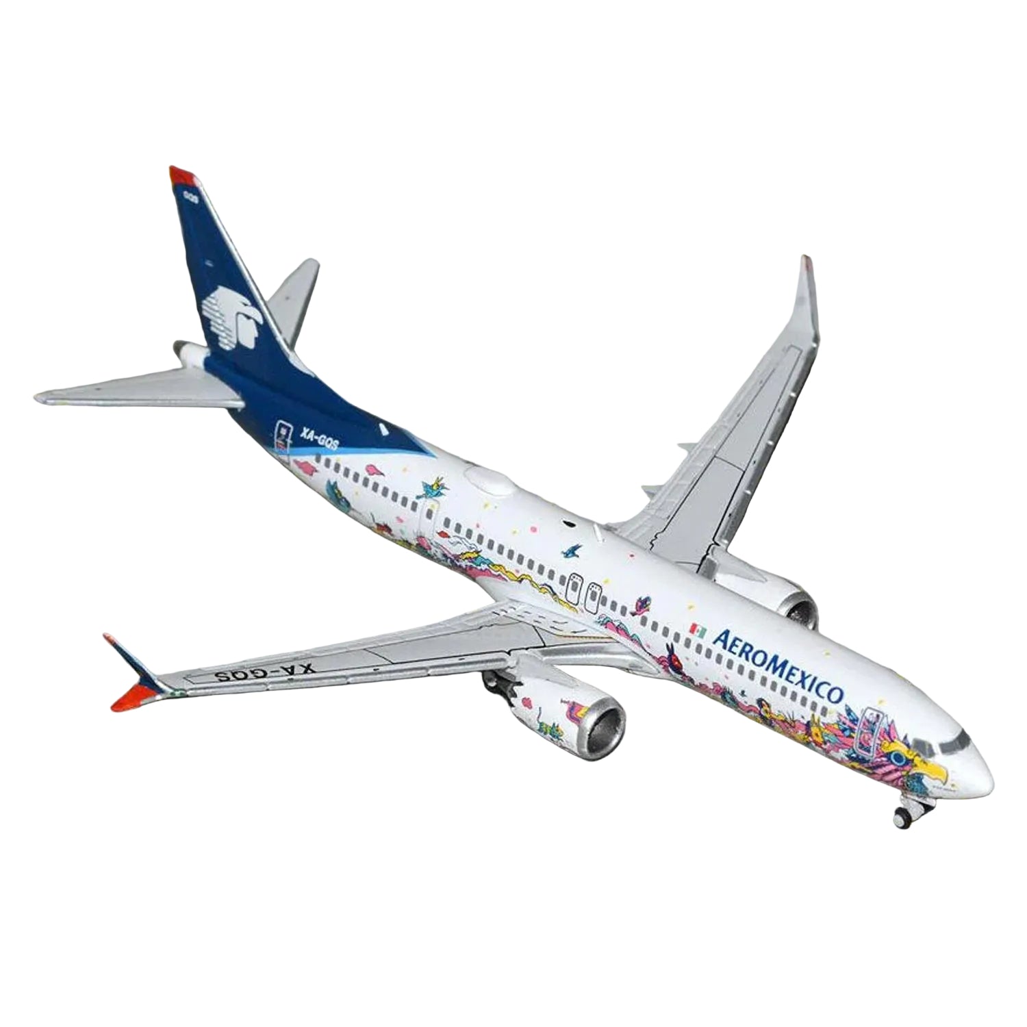 1/400 Aeromexico B737 Max 9 Xa-Gqs Kukulcan Livery&nbsp;by&nbsp;Gemini Jets&nbsp;delivers exceptional display value for aviation enthusiasts and model collectors. www.moralepatches.com.au