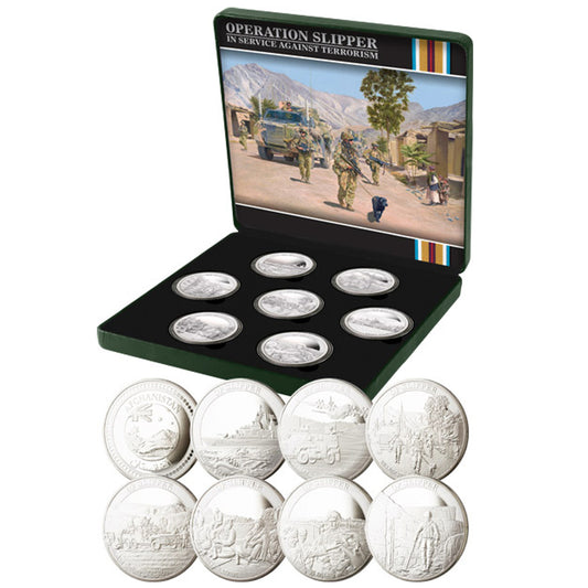 The&nbsp;Afghanistan Limited Edition Medallion Collection&nbsp;is a must-have for military enthusiasts and collectors. This exclusive collection is a tribute to Australia's commitment to the international fight against terrorism, specifically in Afghanistan. www.moralepatches.com.au