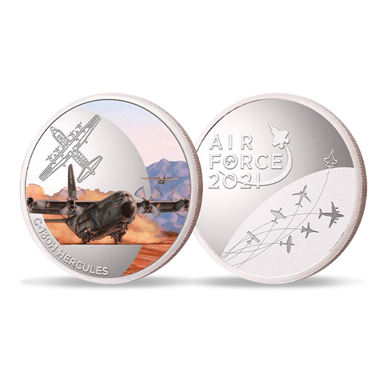 The Air Force 100 Limited Edition Medallion C-130 Hercules is a striking and stunning piece that commemorates the Air Force Centenary. With only 500 available, this limited edition medallion is a must-have for collectors and aviation enthusiasts alike. www.moralepatches.com.au