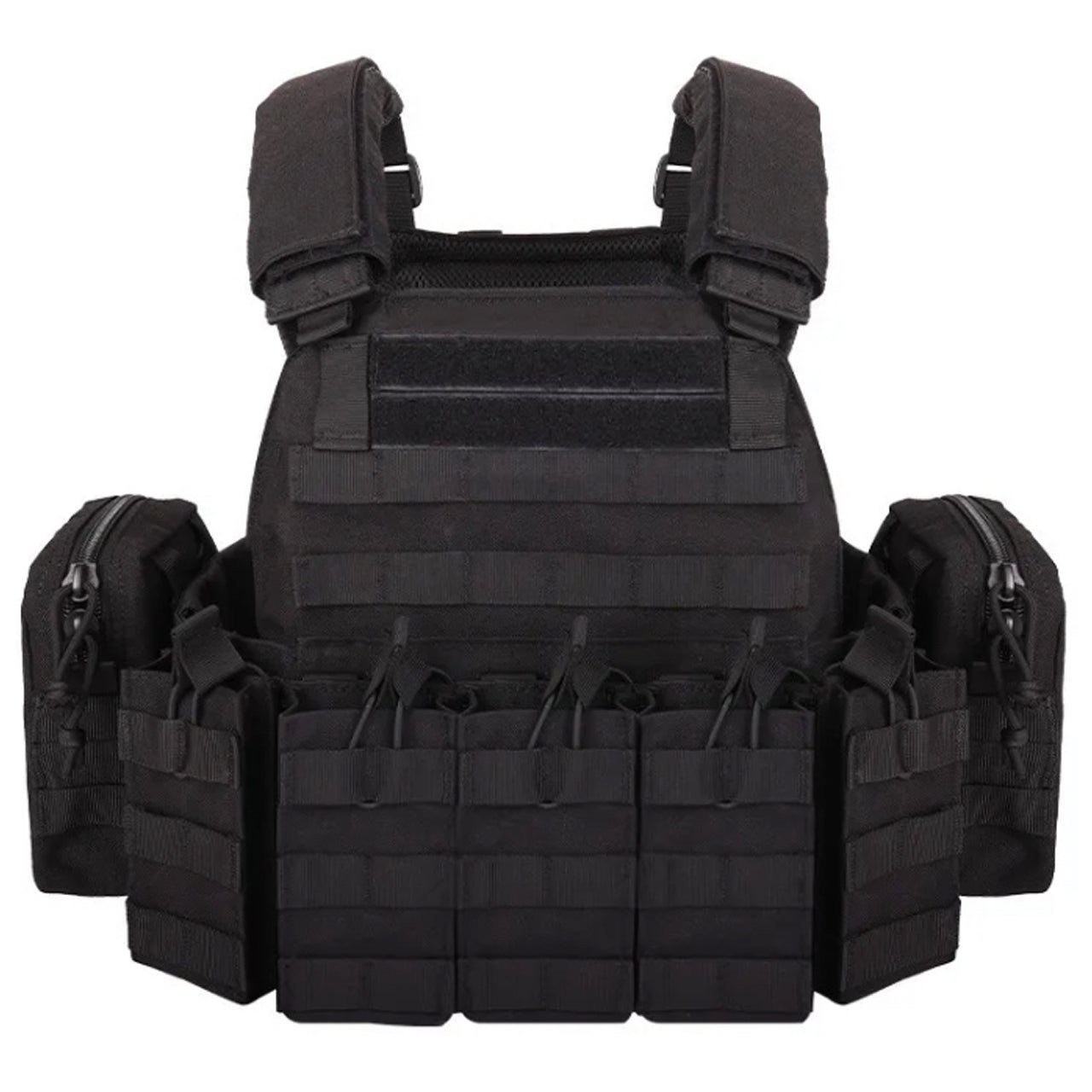 Crafted from elite nylon 500D, the Air Force Assault Tactical Vest offers unbeatable magazine capacity for those who dare to take on extreme firefights. Soft and adjustable to fit waists from 95-140cm, www.moralepatches.com.au black