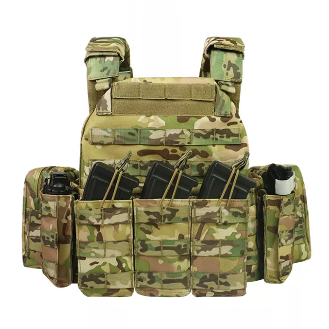 Crafted from elite nylon 500D, the Air Force Assault Tactical Vest offers unbeatable magazine capacity for those who dare to take on extreme firefights. Soft and adjustable to fit waists from 95-140cm, www.moralepatches.com.au