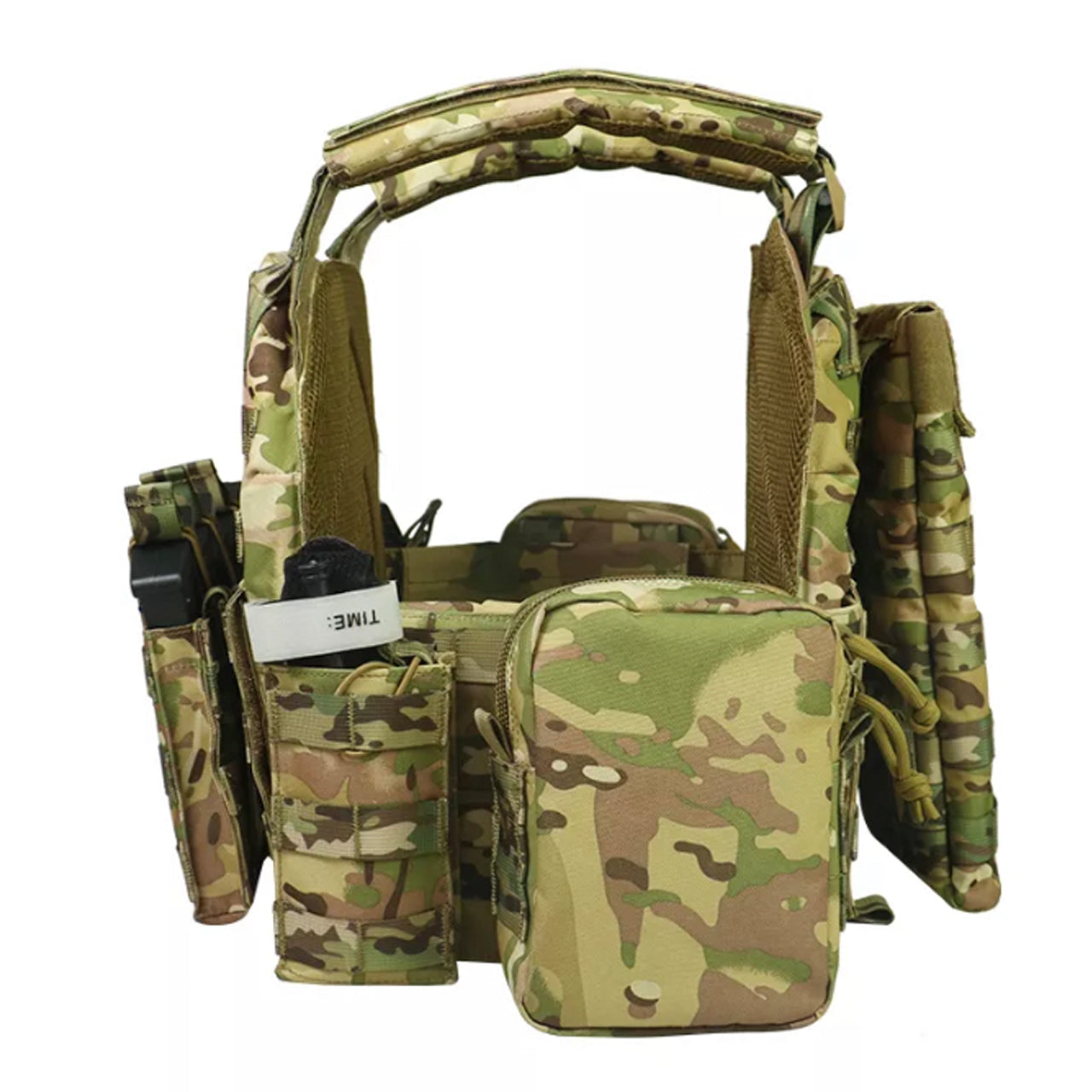 Crafted from elite nylon 500D, the Air Force Assault Tactical Vest offers unbeatable magazine capacity for those who dare to take on extreme firefights. Soft and adjustable to fit waists from 95-140cm, www.moralepatches.com.au