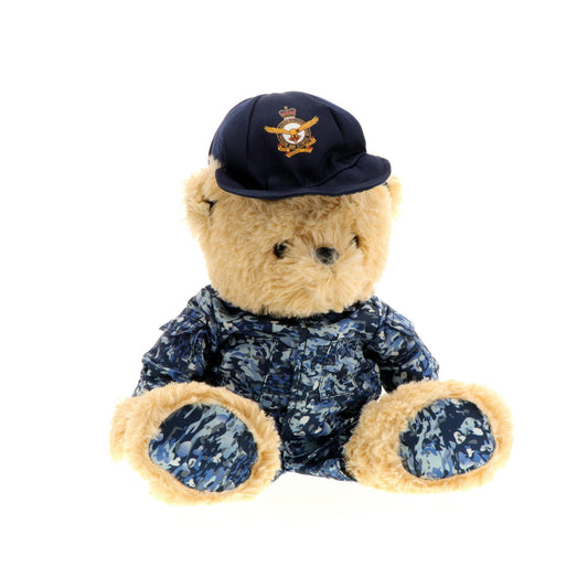 This 40cm Air Force bear is super soft, and brings the pride of the Royal Australian Air Force everywhere they go! Both young and old can snuggle up with this delightful bear, and enjoy the comfort it brings – your most lovable Air Force companion yet! www.moralepatches.com.au