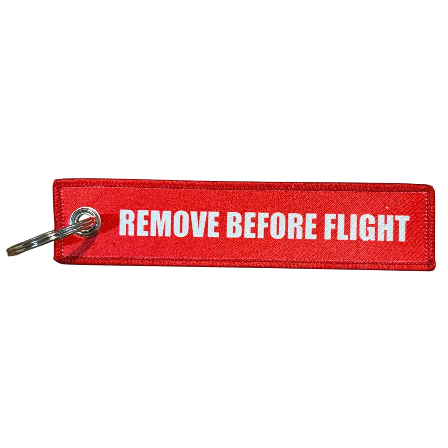 Keep your keys secure and add a touch of military pride with this authentic Air Force Key Tag. Featuring bold embroidered Air Force insignia and the iconic "Remove Before Flight" wording, it's a practical accessory that makes a statement. www.moralepatches.com.au
