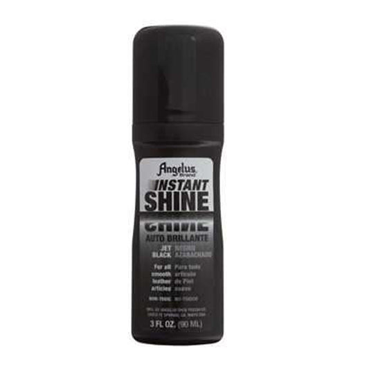 Angelus Instant Shine Black 90ml offers a fast and convenient way to refresh your shoes with a brilliant shine. Its simple application process means you can quickly enhance the appearance of your shoes without the need for extensive polishing. www.moralepatches.com.au