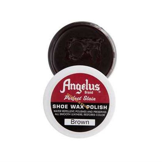 Experience the top-notch quality of Angelus Shoe Wax Brown 75gram - the ultimate shoe polish for leather boots. Achieve a stunning shine and unmatched protection with our Brown Shoe Wax Polish. www.moralepatches.com.au
