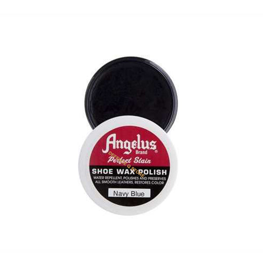 Experience the top-notch quality of Angelus Shoe Wax Navy 75gram - the ultimate shoe polish for leather boots. Achieve a stunning shine and unmatched protection with our Navy Shoe Wax Polish.  www.moralepatches.com.au