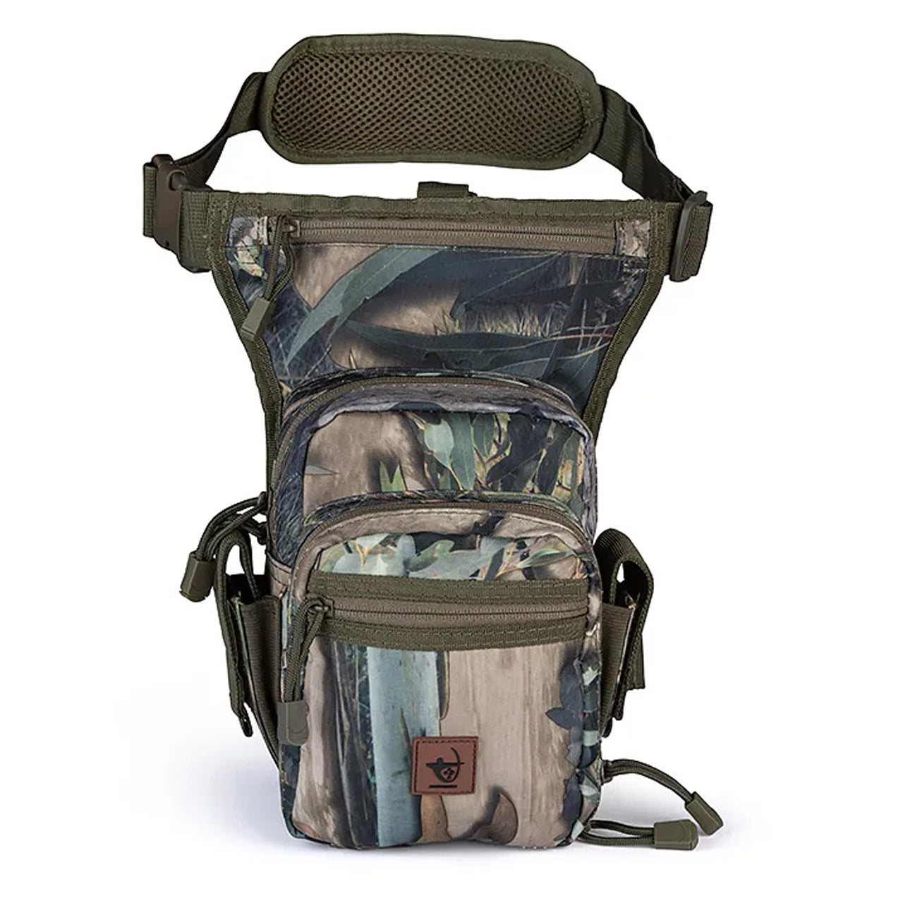 Uncover the outdoors with the Austealth Native Camouflage Chest/Waist Bag! Crafted with 900D Oxford fabric and featuring a waterproof membrane, YKK zips with toggles, and padded mesh backing for ultimate comfort. www.moralepatches.com.au