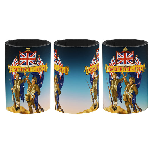 A unique and beautiful way to commemorate the past, this cooler is a must-have for barbecues and camping trips. Showing off eye-catching artwork inspired by W. Otho Hewett's WWI illustration 'A.N.Z.A.C' www.moralepatches.com.au