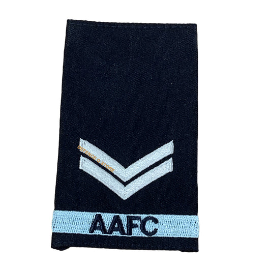 AAFC Australian Air Force Cadets Cadet Corporal CCPL Rank Insignia  Sold as x1 Rank Slide Only www.moralepatches.com.au