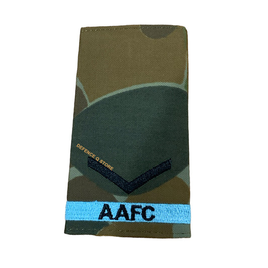 AAFC Australian Air Force Cadets Leading Cadet LCDT Auscam Rank Insignia DPCU  Sold as x1 Rank Slide Only www.moralepatches.com.au