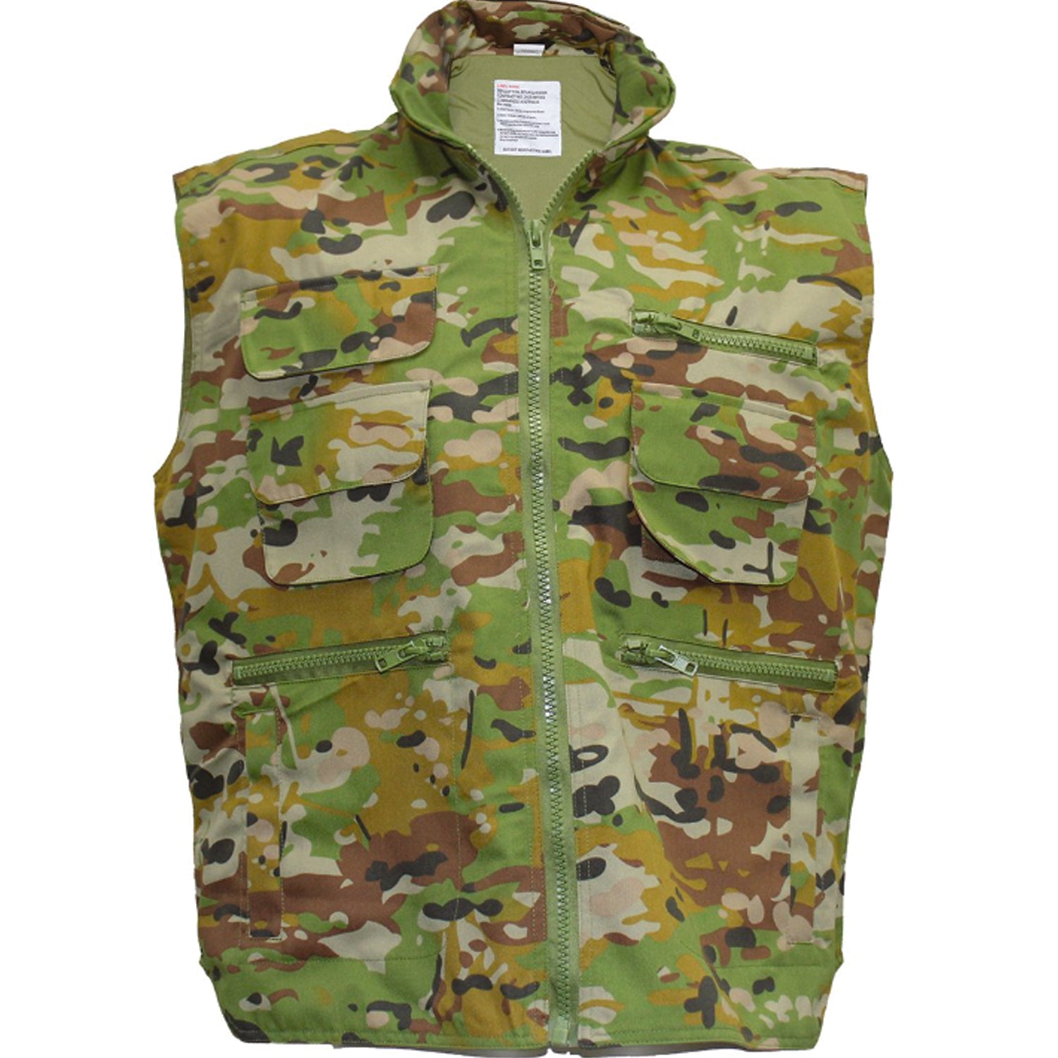 The Australian Multicam Ranger Vest AMC is built for serious fieldwork. Eight strategically placed front pockets—three with secure velcro flaps, three with reliable zips, and two hand warmers—keep your essentials within reach. www.moralepatches.com.au