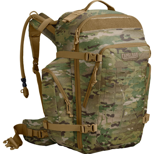 The name says it all. BIG ____ MOTHERLODE. With over 47L of cargo and a 3L Mil Spec Reservoir that provides 25% more water per sip, the new BFM™ is perfect for extended missions. The new Futura™ harness, which adjusts for individual torso length and plate carrier configurations, stays comfortable on even the longest of operations. www.moralepatches.com.au
