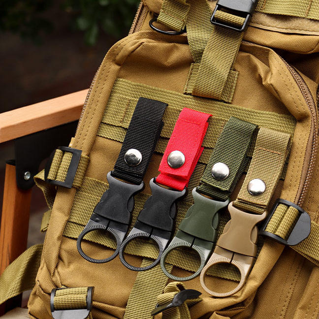 Stay hydrated without breaking stride. This versatile water bottle holder clips securely to your belt, MOLLE webbing, pack, or vest—keeping your drink within arm's reach during missions, training, hikes, or hunts. The quick-release system lets you grab a drink in seconds, no fumbling required.  www.moralepatches.com.au