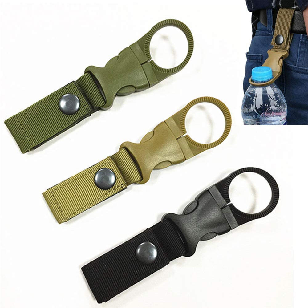 Stay hydrated without breaking stride. This versatile water bottle holder clips securely to your belt, MOLLE webbing, pack, or vest—keeping your drink within arm's reach during missions, training, hikes, or hunts. The quick-release system lets you grab a drink in seconds, no fumbling required.  www.moralepatches.com.au