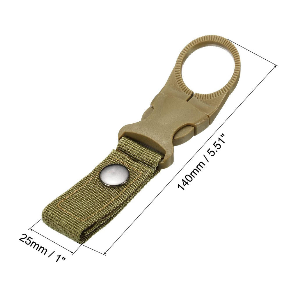 Stay hydrated without breaking stride. This versatile water bottle holder clips securely to your belt, MOLLE webbing, pack, or vest—keeping your drink within arm's reach during missions, training, hikes, or hunts. The quick-release system lets you grab a drink in seconds, no fumbling required.  www.moralepatches.com.au