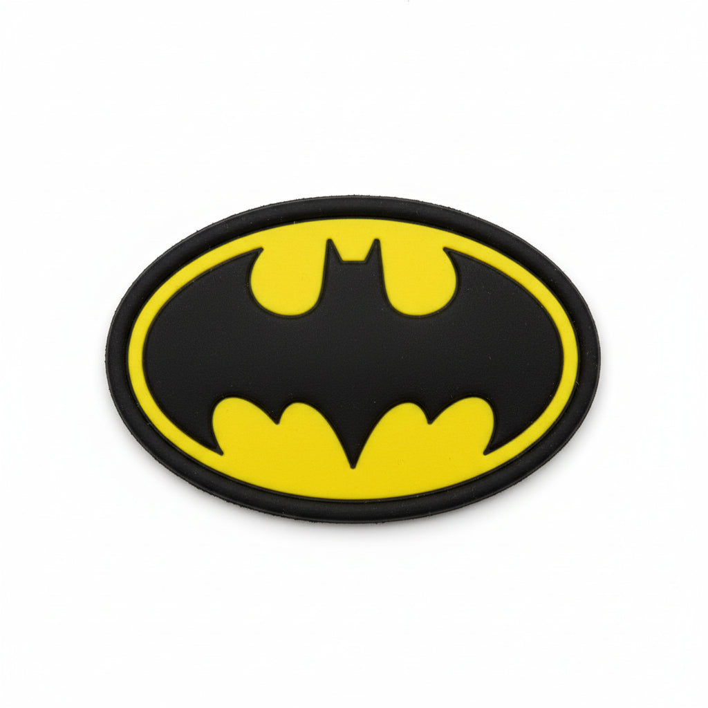 Make a bold statement with the Bat PVC Morale Patch Hook &amp; Loop. This striking 6.6x4.8cm patch features laser-cut precision detailing that demands attention. Backed with both hook and loop fasteners, it's ready to attach to tactical gear, backpacks, or uniforms instantly. www.moralepatches.com.au