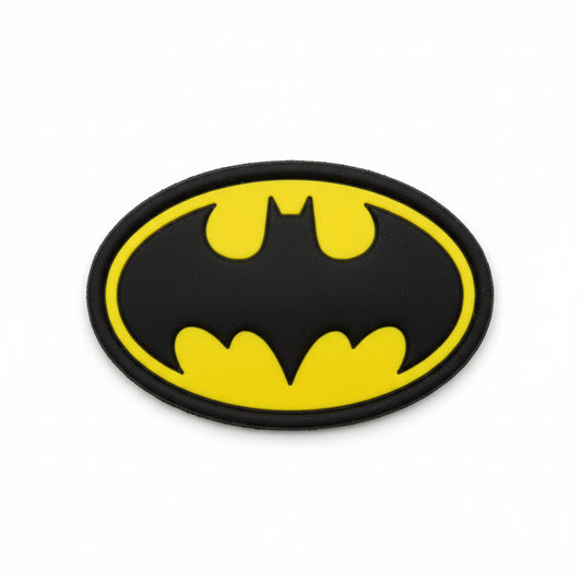 Make a bold statement with the Bat PVC Morale Patch Hook &amp; Loop. This striking 6.6x4.8cm patch features laser-cut precision detailing that demands attention. Backed with both hook and loop fasteners, it's ready to attach to tactical gear, backpacks, or uniforms instantly. www.moralepatches.com.au