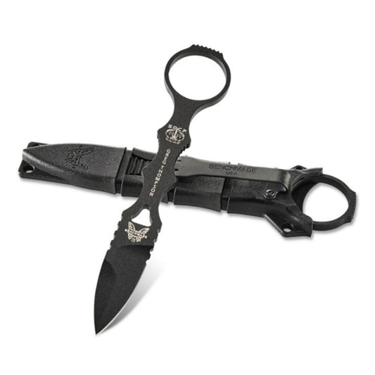 Updated design of the sheath clip allows for better retention on MOLLE webbing, pocket seams and waistbands. The overall length of this model&nbsp;allows for easier concealment, while maintaining its effectiveness in a self defence situation. Allows the user to maintain dexterity and manipulate other objects without putting down the knife. www.moralepatches.com.au